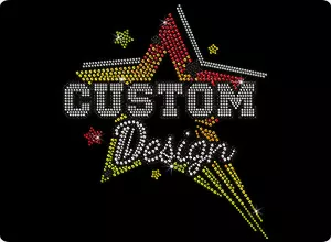 Custom Rhinestone Transfers