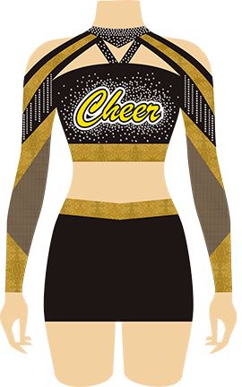 COMPETITIVE cheer uniform product