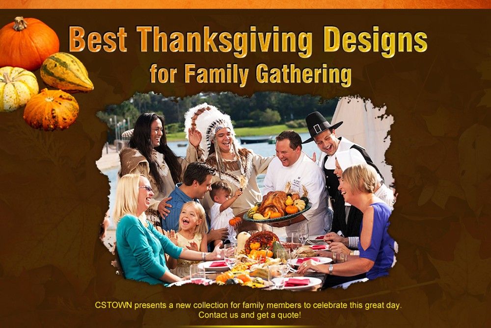 Best Thanksgiving Designs for Family Gathering