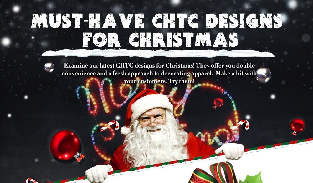 Must-have CHTC designs for Christmas