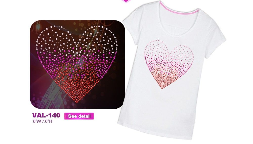 bling loving heart valentine