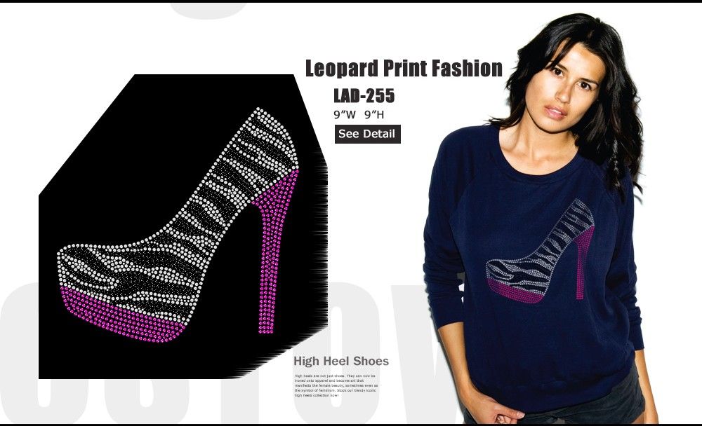 leopard print high heels