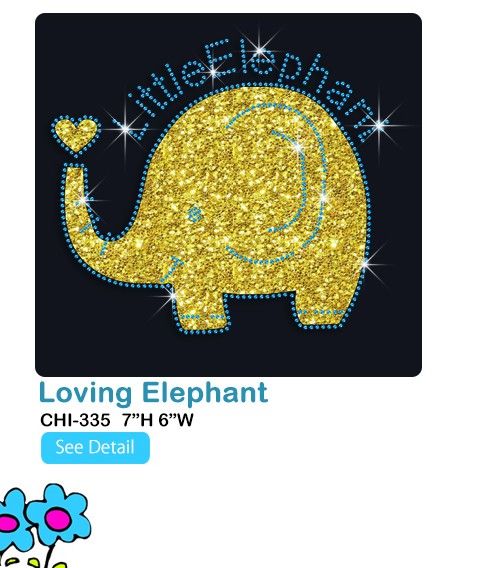 bling little elephant