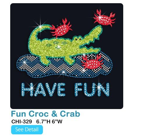crocodile crabs have fun