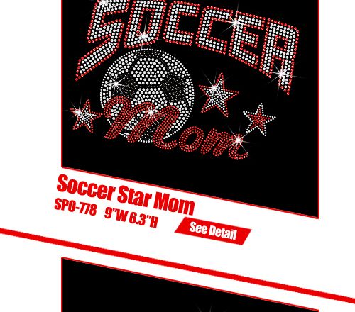 soccer mom with stars