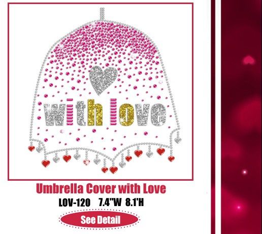 umbrella cover with love
