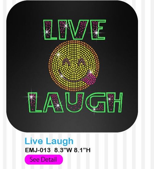 cute live laugh emoji