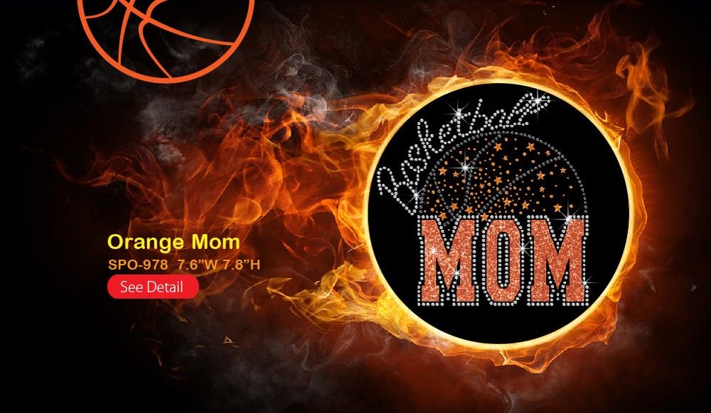 basketball mom stars-heat press