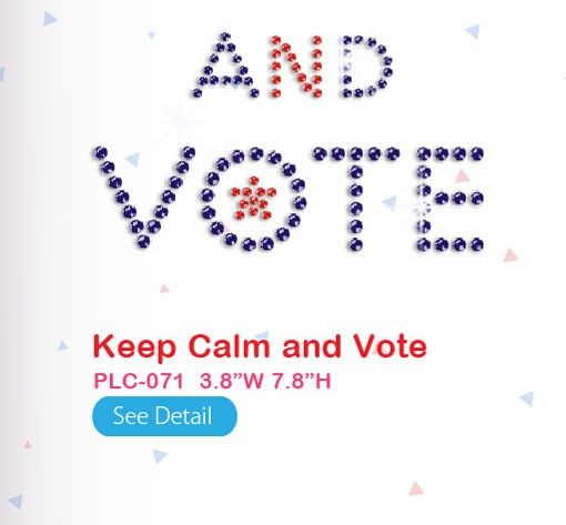 keep calm and vote