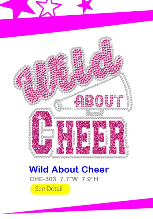 glittering wild about cheer