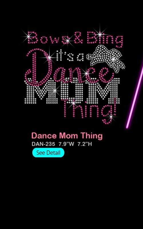 bows and bling it s a dance mom thing