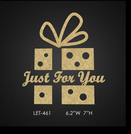 bling-present-box-with-letter-just-for-you