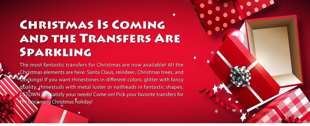 Christmas Is Coming and the Transfers Are Sparkling