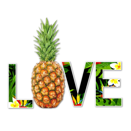 Pineapple Love Heat Transfer Vinyl