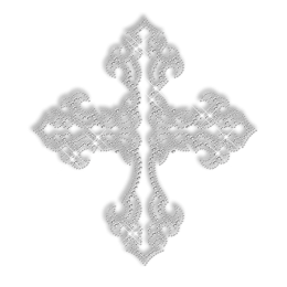 Nailhead Cross Hot Fix Pattern