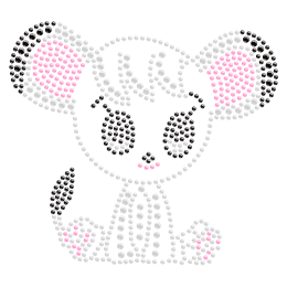 Rhinestone Little Cute Lion Hot-fix Image