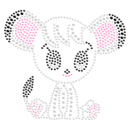 Rhinestone Little Cute Lion Hot-fix Image