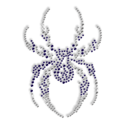 Iron on Spider Strass Transfer for T Shirt