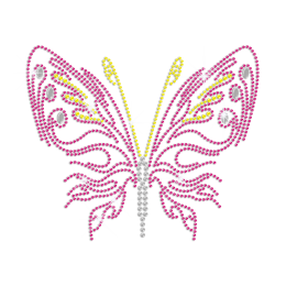 A Butterfly Full of the Sense of Spirituality Hotfix Bling Transfer