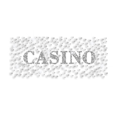 Casino Fun Time Iron-on Glitter Rhinestone Transfer Motif