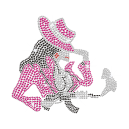 Custom Cool Cowgirl Iron on Rhinestone Transfer