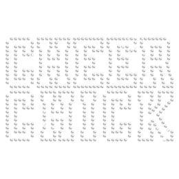 Clear Crystal Cheer Chick Hotfix Rhinestone Transfer