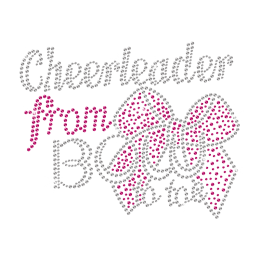 DIY Cheer Bow Strips Rhinestone Transfers Heat Trasnfer - CSTOWN