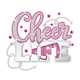 Holofoil Cheer Life Nailhead Transfers for ISS