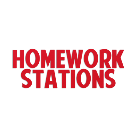 Homework Station Heat Press PVC Transfer Decal