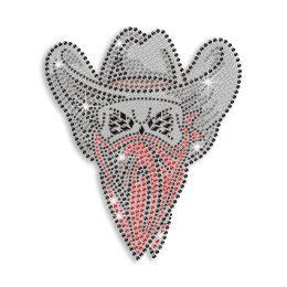 Blinging Cowboy in a Mask Custom Transfer for T-shirt