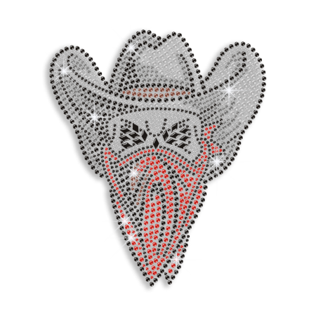 Blinging Cowboy in a Mask Custom Transfer for T-shirt