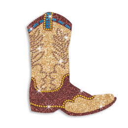 Wholesale Boot Custom Rhinestone Iron on Transfer 