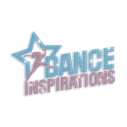 Hot Dance Inspirations with Star Custom Rhinestone  Hot-fix Transfer for T-shirts