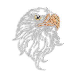 Shining Eagle Hot-fix Rhinestone Transfer for Clothes