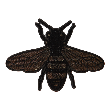 Custom Bling Bee Sequin Patch 