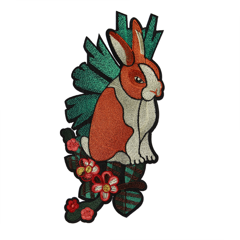 Lovely Rabbit Embroidery Patches CSTOWN