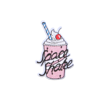 Space Share Ice Cream Patch Embroidery