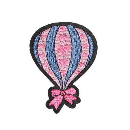 DIY Hot-air Balloon Embroidered Patches