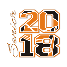 Shining Senior 2018 Rhinestone Motif