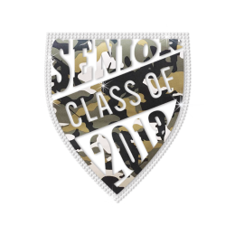 Sale Camouflage Senior Class Nailhead Logo