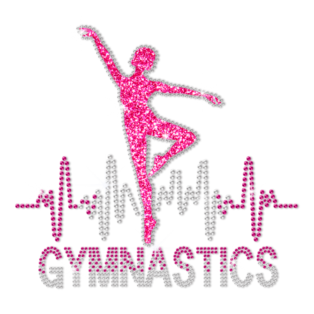 ISS Gymnasts Beat Rhinestud Transfer