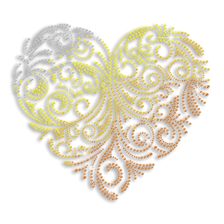 Magic Show Hearts Collection- Gradient Color Heart Design