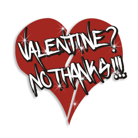 Creative Broken Heart Anti-Valentine Campaign Heat Transfer