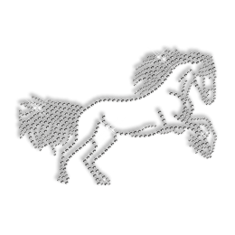 Horse Rhinestone Transfer Iron on Wholesale