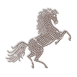 Rhinestone Horse Wholesale Iron on Transfer