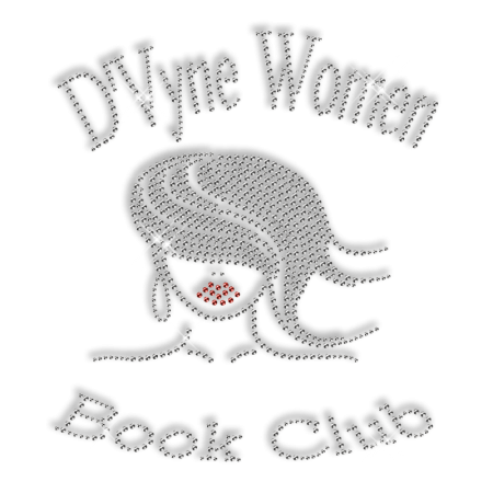 Cool Shinning Rhinestone D'Vyne Women Book Club Iron on Transfer Design for Clothes