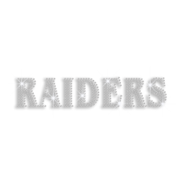 Crystal Raiders Iron-on Rhinestone Transfer