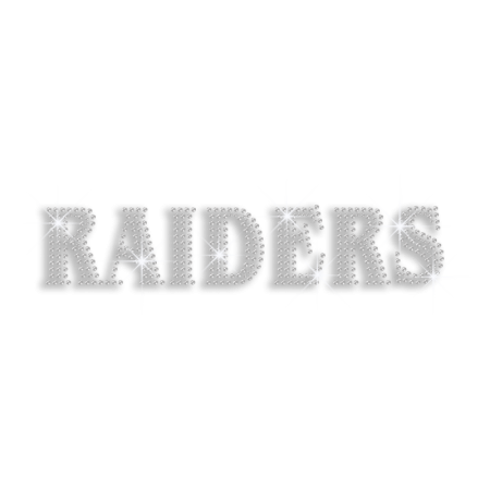 Crystal Raiders Iron-on Rhinestone Transfer