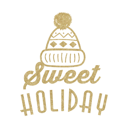 Bling Letter Sweet Holiday Heat Transfer