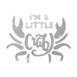 ISS I Am A Little Crab Nailhead Design